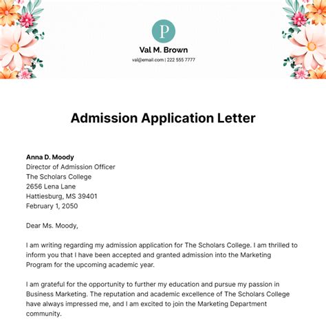 Application for Admission A.Y. 2022.